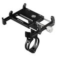 thumbnail image 1 of Splihome For Gub Plus6 Mobile Phone Holder Rotating Navigation Anti-Theft Full Aluminum Alloy Black, 1 of 5