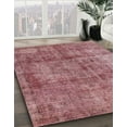 thumbnail image 3 of Ahgly Company Machine Washable Indoor Rectangle Abstract LightCoral Pink Area Rugs, 5' x 8', 3 of 7