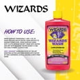 thumbnail image 3 of Wizards Car Wash - Super Concentrated Car Wash Soap - No Salt Biodegradable Car Wash Soap With Thick Foam - Exterior Care Products For Marine Use - Foam Cannon Soap For Car Washing Supplies - 16 oz, 3 of 7