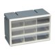 thumbnail image 1 of Organizador de almacenamiento Soledad 9 cajones gris, 1 of 10
