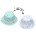 thumbnail image 1 of FlapJackKids - Patterned Sun Hat -Fish Jellyfish-XS (0-6M), 1 of 4