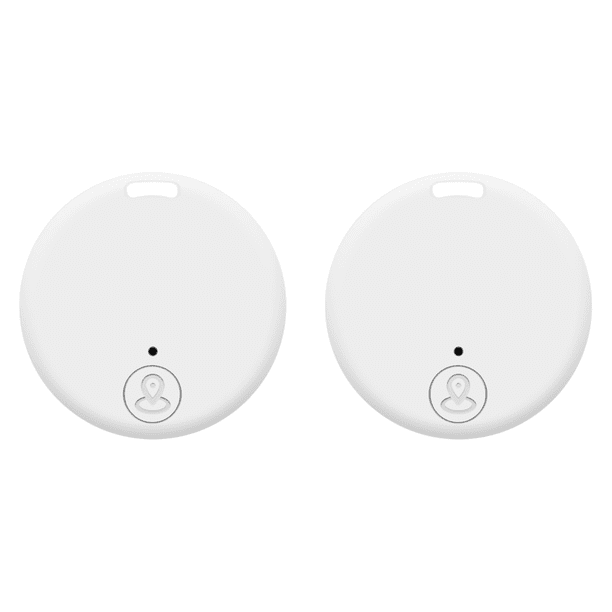 Localizador GPS Con Alarma Buscador Remoto Portátil para Billetera Llave () Blanco
