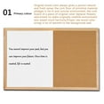 thumbnail image 6 of LIANXUE Practical Wood Half Whiteboard Cork Board Magnetic Photo Board Hanging Wall Door, 6 of 12