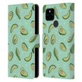 thumbnail image 1 of Head Case Designs Officially Licensed Andrea Lauren Design Food Pattern Avocado Leather Book Wallet Case Cover Compatible with Google Pixel 4a 5G, 1 of 6