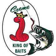 (3 pack) Crème 2 Spoiler Shad Swim Bait Lure, Black Back