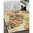 thumbnail image 3 of Ahgly Company Machine Washable Indoor Rectangle Transitional Khaki Gold Area Rugs, 6' x 9', 3 of 7