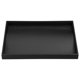 thumbnail image 1 of Bandeja de joyería apilable de cuero PU, bandeja para collares, bandeja organizadora de cajones para escaparate de collares, negro, 1 of 7