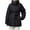 Black, variant on Thicken Puffer Jacket for Women Stand Collar Belted Mid Long Cotton Winter Down Coat with Pockets Puffy Overcoat (M, Coffee)