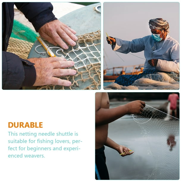 40pcs Cast Net Mending Needle Fishing Netting Needle Fishing