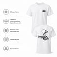 thumbnail image 6 of Men's Fishing Graphic T-Shirt, Short Sleeve Crewneck Tee, Front and Back Print, 6 of 9
