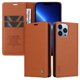 thumbnail image 1 of Funda para iPhone 12 Pro Estuche de Cuero PU Tipo Cartera con Ranuras para Tarjetas y Cierre Magnético, 1 of 5
