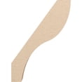 thumbnail image 3 of Ekena Millwork 5"W x 16"D x 22"H Geneva Rough Cedar Woodgrain TimberThane Knee Brace, Primed, 3 of 6