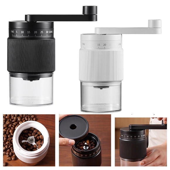 Molinillo Manual de Granos de Café con 35 Ajustes Molinillo de Cono de Mano de Granos de Café