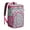 Rose-red-20, variant on Boho Chic Mandala Pattern Cooler Backpack, Leakproof Waterproof Insulated Lunch Bag, Paisley Floral Design for Artistic Outdoor Adventures