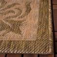 thumbnail image 3 of SAFAVIEH Courtyard Annie Floral Indoor/Outdoor Area Rug, Natural/Gold, 5'3" x 7'7", 3 of 8
