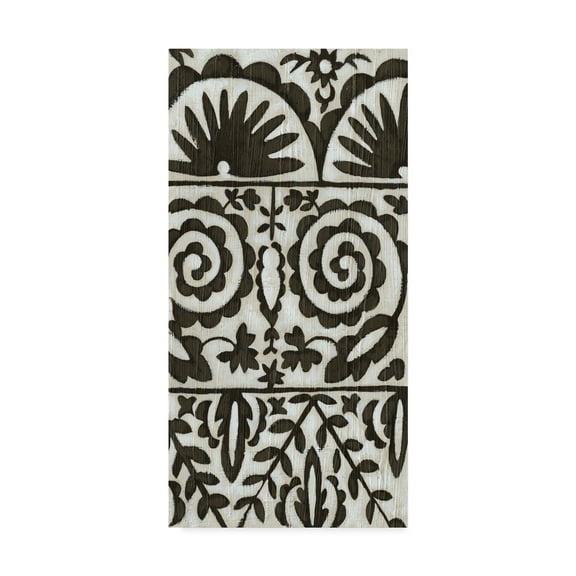 Trademark Fine Art 'Flamenco Pattern I' Canvas Art by Chariklia Zarris