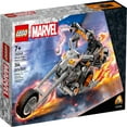 thumbnail image 3 of LEGO Marvel Ghost Rider Mech & Bike Building Toy for Boys & Girls Ages 7+ - Marvel Superhero Toy W/ Movable Action Figure - Gift for Kids & Fans - 76245, 3 of 8
