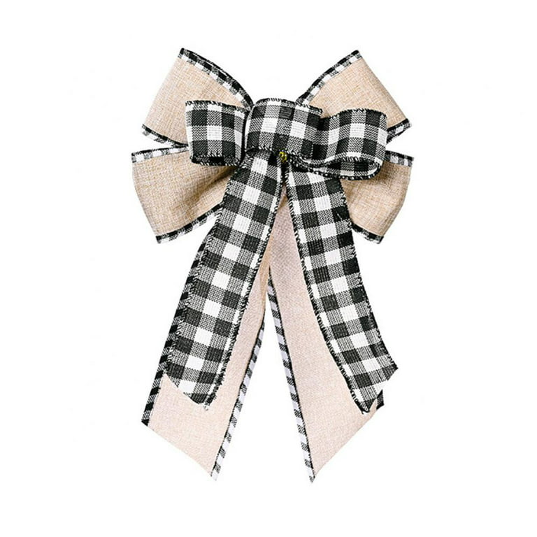  BESTSELLER - Rustic Farmhouse Black and White Buffalo Check and Burlap  Garland 6 Ft (Custom Orders, Bulk Pricing/Large Quantity Orders Available)  : Handmade Products