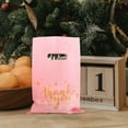 thumbnail image 4 of FRCOLOR 200pcs Thank You Bags Plastic Shopping Bags With Handles For Retail Packaging Small Business Boutique Party Favors, 4 of 8