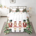 thumbnail image 2 of jejeloiu Chic Christmas Tree 7-Piece Twin Bedding Sets,Red Breey Bedding Comforter Set,Christmas Nutcraker Soldier Sheet Sets For Teens,Ultra Soft Home Decor Reversible, 2 of 8