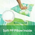 thumbnail image 2 of 2 Pack Outdoor Throw Pillows, Waterproof & Fade-Resistant Patio Cushions for Garden, Porch, Poolside Furniture - Soft & Comfortable Decorative Pillow Covers (18x18 Inch, green ), 2 of 5