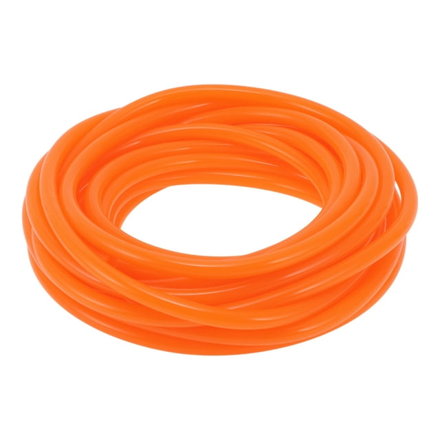 Manguera de vacío de silicona Unique Bargains para línea de vacío automotriz naranja 30FT 13/64" 5mm ID 2mm Grosor 1 Pc Alta temperatura 130PSI Presión máxima para aire y agua