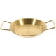 thumbnail image 2 of Cacerola para freír en el hogar, plato Binaural de acero inoxidable para Pasta (dorado), 1 ud., 2 of 6