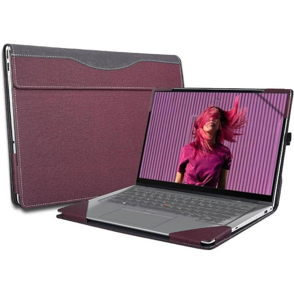 Laptop Case Cover for 13.3 inch Dell Inspiron 13 5330 5320 5310 & Dell Vostro 13 5320 5310 Notebook Sleeve, Detachable PU Leather Protective Shell Bag Accessories with Pencil Holder