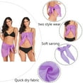 thumbnail image 3 of Beach Skirt Basic Swimsuit Beachwear Bikini Short Scarf Women's Sarongs Wrap Swimwear Cover ups Skirt Beachwear, 3 of 7