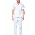thumbnail image 4 of Dagacci Medical Uniform Unisex Scrubs Set Scrub Top and Pants, 4 of 5