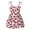 White, variant on Herrnalise Summer Toddler Baby Girls' Sleeveless Suspender Dress Floral Children's Clothing Discount !