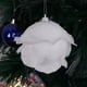 thumbnail image 5 of 9/3x Adornos para árbol de Navidad Bolas de espuma con forma de pétalos de purpurina blanca Bolas de nieve Flores de espuma brillantes Decoraciones colgantes para árbol, 5 of 5