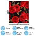 thumbnail image 2 of roses Dishwasher Magnet Cover Decorative Sticker for Home Cabinet Kitchen 23" x26", 2 of 5