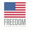 thumbnail image 3 of USPS U.S. Flag 2023 Forever Stamps Book of 20, 3 of 3