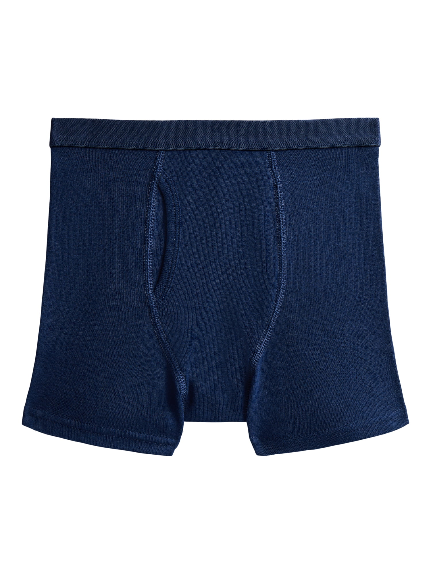 Wonder Nation Boys Underwear Soft Cotton Boxer Briefs, 10-Pack, Sizes S-XXL & Husky