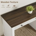 thumbnail image 4 of Danolapsi 54" Wooden Computer Writing Desk, Modern Executive Desk with Charging Station, Fluted Home Office Desk with File Cabinet & Drawers for Study, Living Room, Bedroom, 4 of 8