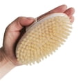 thumbnail image 3 of Cepillo corporal para piel seca, cerdas naturales, elimina la piel muerta y las toxinas, mejora la salud y la belleza de la piel, 3 of 5