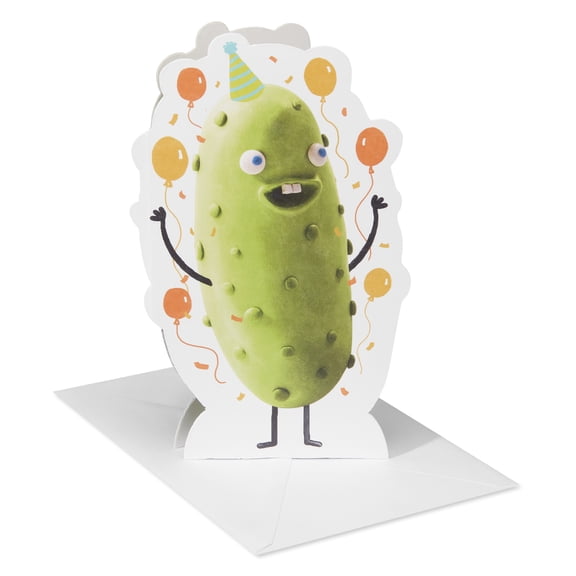 American Greetings Funny Birthday Pop-Up Card (Pretty Big Dill)
