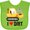 Apple Green, variant on Inktastic Construction Truck I Love Dirt Boys or Girls Baby Bib