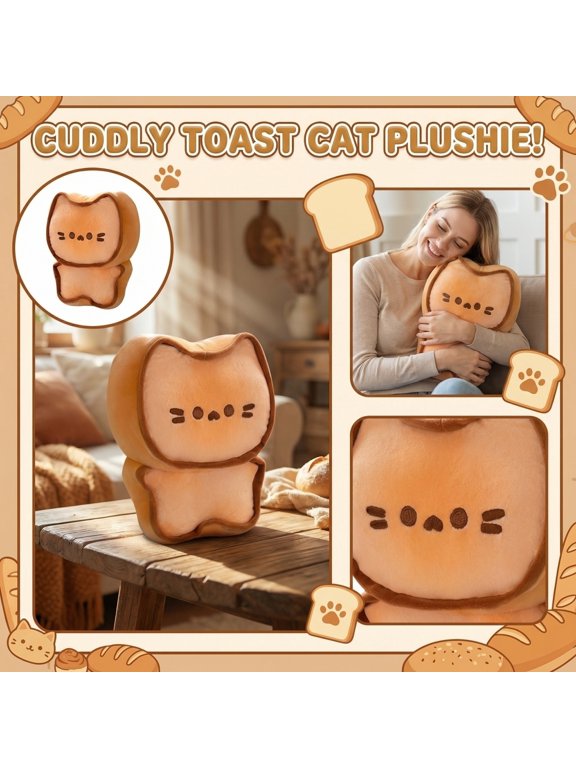 Plush Toy Stuffed Animals Doll - Cute Plushies Soft Gift Idea, Weighted Stuffed Animals Style, Keychain Plush for Purse, Plush Bag Charm Home Decor