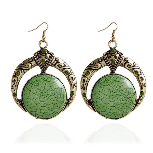 Xihbxyly Pendientes Bohemios, Joyería de Metal de Estilo Étnico, Accesorio de Moda para Uso Diario, Perfectos para Fiestas, Salidas Informales a La Playa, Un Complemento Moderno para Mujer.