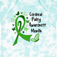thumbnail image 4 of Inktastic Cerebral Palsy Awareness Month Butterflies Boys or Girls Baby Bodysuit, 4 of 5