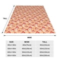 thumbnail image 3 of Balery Mushroom Manta de Felpa Suave y Acogedora – Cobija de Franela Aterciopelada para Cama, Lavable y Cálida para Sofá, Mascotas, Transpirable-40"x30", 3 of 7