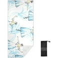 thumbnail image 2 of Ballerinas Beach Towel 30" x 60", Quick Dry Bath Towel Super Absorbent Lightweight Travel Towel for Beach Yoga Swim Sport Camping Holiday, 2 of 7
