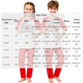 thumbnail image 3 of XUNKUSGA Matching Family Christmas Pajamas Set Classic Print Short Sleeve Top and Long Pants Sleepwear sets Matching Xmas Jammies for Family Photoshoot Home Lounging,Size 11-12 Years, 3 of 7