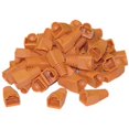 thumbnail image 1 of RJ45 Strain Relief Boots, Orange, 50 Pieces Per Bag, 1 of 1