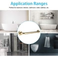 thumbnail image 2 of Barra de apoyo para ducha, barra de apoyo de seguridad para baño, acero inoxidable, chapado en oro, pasamanos para bañera, pasamanos de seguridad, accesorio de baño, 50 cm, 2 of 5
