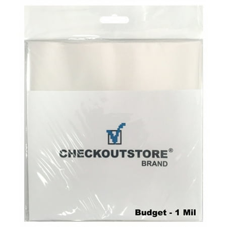 Everything 45 Rpm Records - CheckOutStore 100 COS Clear Plastic OPP Outer Sleeves for 7