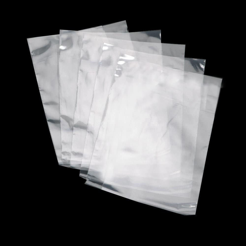 12X18 inch ClearFlat Open Poly Bags 1 Mil Plastic Packaging Mailer Bag