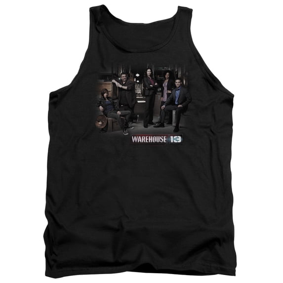 Warehouse 13 Warehouse Cast Adult Tank Top Black